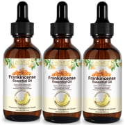 3 pack Aliver Frankincense Essential Oil   100% Pure & Natural, Therapeutic Grade, Aromatherapy & Skin Care, Massage Body Oil   60ml