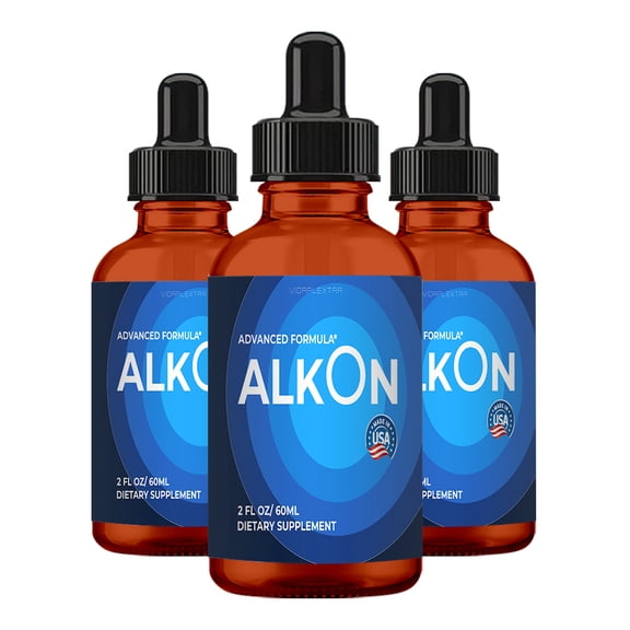(3 pack) Alkon - Alkon Liquid Drops