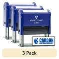 thumbnail image 1 of (3 pack) All Quality Carbon Neutral Product Self-Inking Rubber Stamp (Blue Ink) - Q-400, 1 of 7