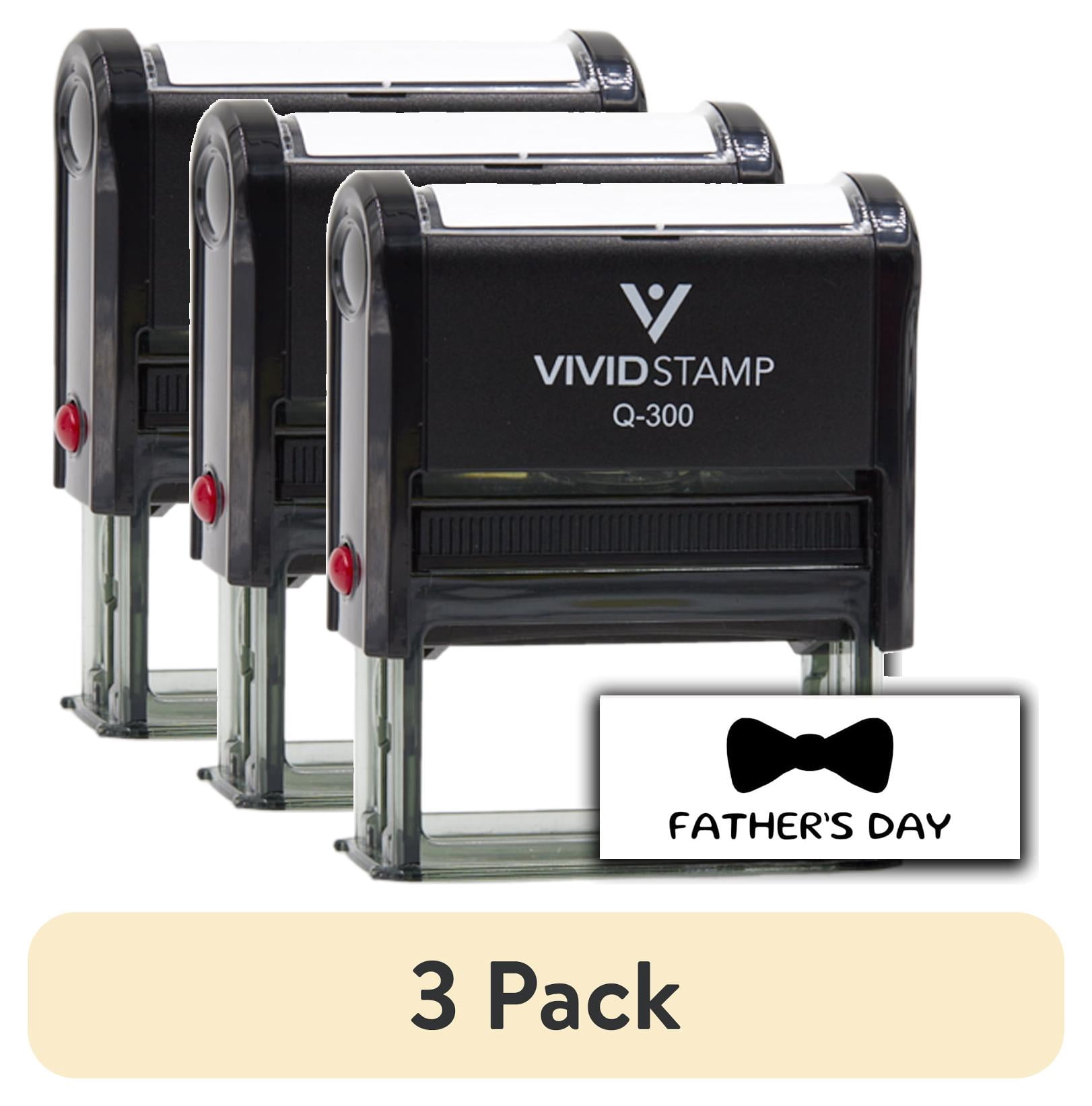 Planner Rabber (3 pack) All Quality Father's Day Self-Inking Rubber Stamp | Agenda ...