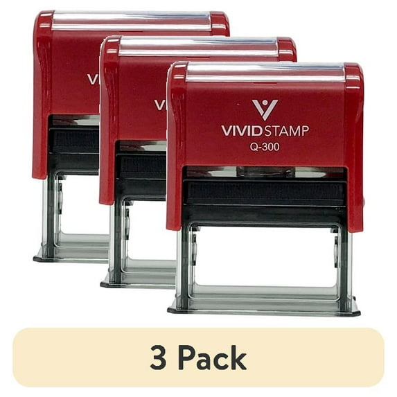(3 pack) All Quality Good Job! Self-Inking Rubber Stamp Motivational Teacher Stamps | Homework And Grading | Classroom Supplies (Red Ink) - Q-300
