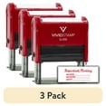 thumbnail image 1 of (3 pack) All Quality Important Meeting When Where Why Self-Inking Rubber Stamp | Agenda Planning Stamps (Red Ink) - Q-300, 1 of 7