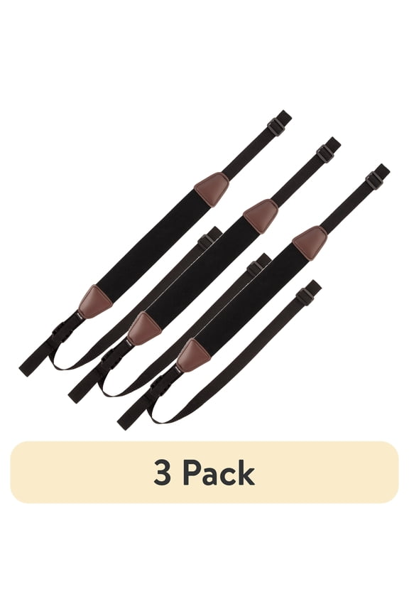 (3 pack) Allen Company Neoprene Rifle Sling, Adjusts 21" to 42", Gun Holder, Black, 98409A, New, Adjustable