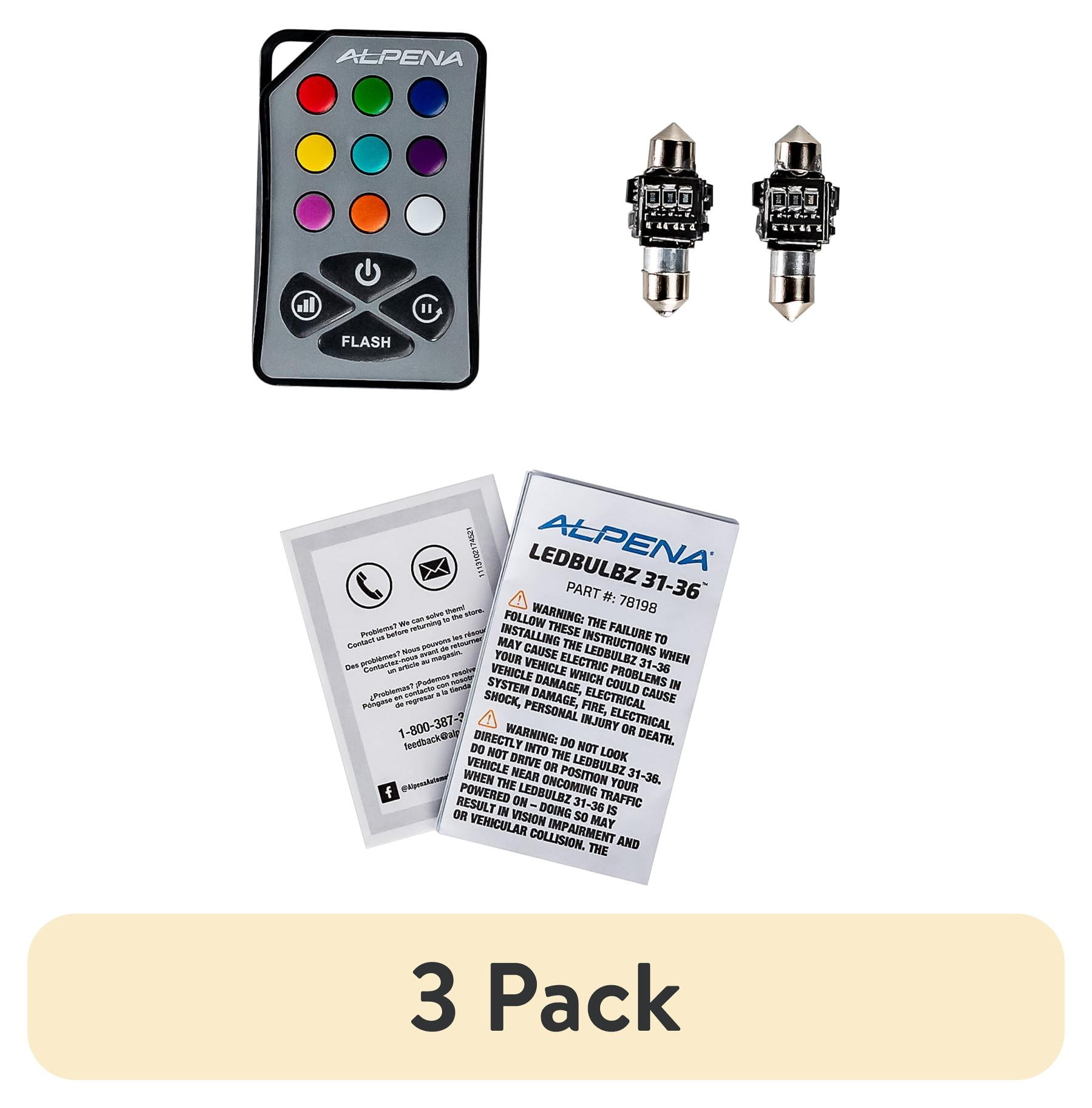 Alpena LED Bulbs 31-36 Wireless RGB Replacement Bulbs, Compatible