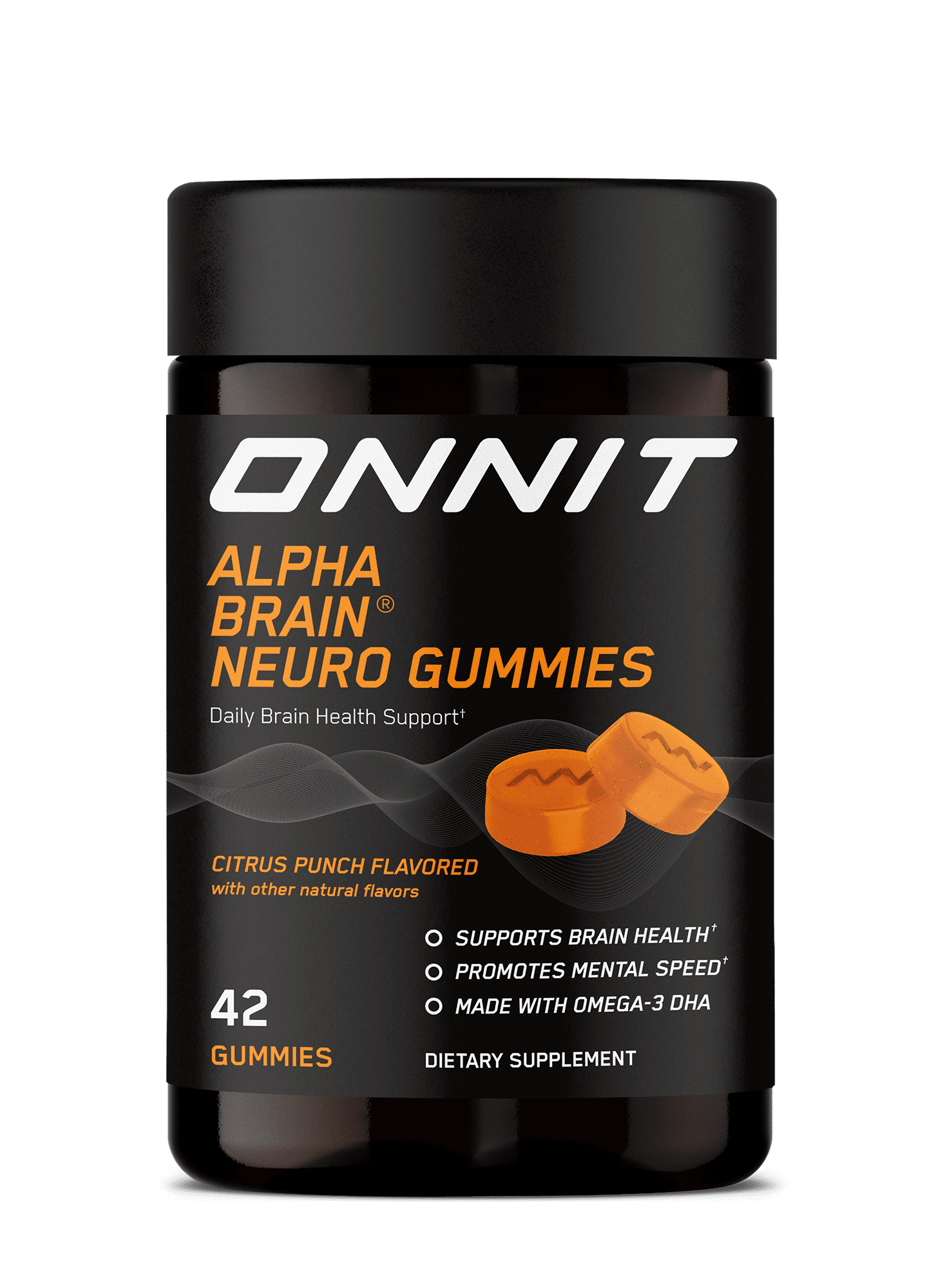 (3 pack) Alpha BRAIN® Cognitive Gummy (42 ct)