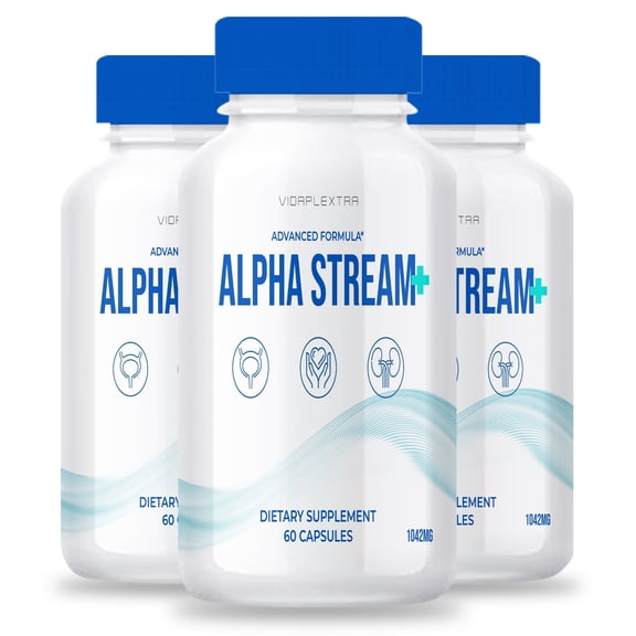 (3 pack) Alpha Stream+ Capsules - AlphaStream+ Capsules