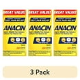 thumbnail interactive-video image 1 of (3 pack) Anacin Fast Pain Relief Pain Reducer Aspirin Tablets, 300 Tablets, 1 of 8