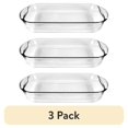 thumbnail image 2 of 13x9 Inch 3 Quart Glass Casserole Baking Dish – 2.75" Deep – 7445048048035 2 of 5