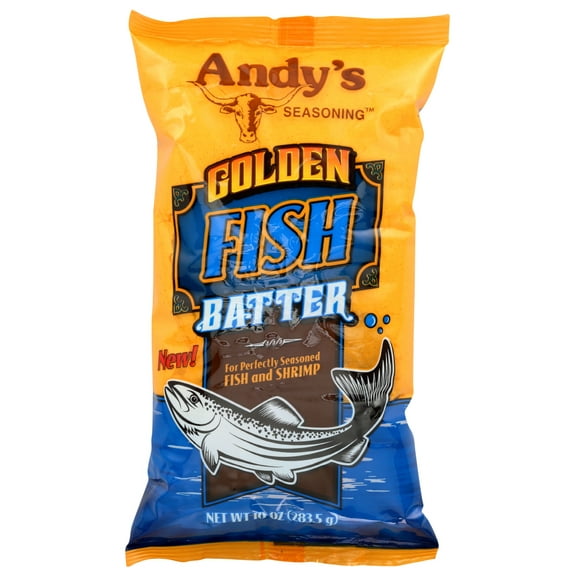 (3 pack) Andys Golden Fish Batter, 10 Oz
