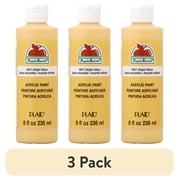 (3 pack) Apple Barrel Acrylic Craft Paint, Matte Finish, Bright Yellow, 8 fl oz