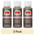 thumbnail image 1 of (3 pack) Apple Barrel Acrylic Craft Paint, Matte Finish, Burnt Umber, 2 fl oz, 1 of 13
