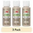 thumbnail image 1 of (3 pack) Apple Barrel Multi-Surface Acrylic Craft Paint, Satin Finish, Warm Buff, 2 fl oz, 1 of 14