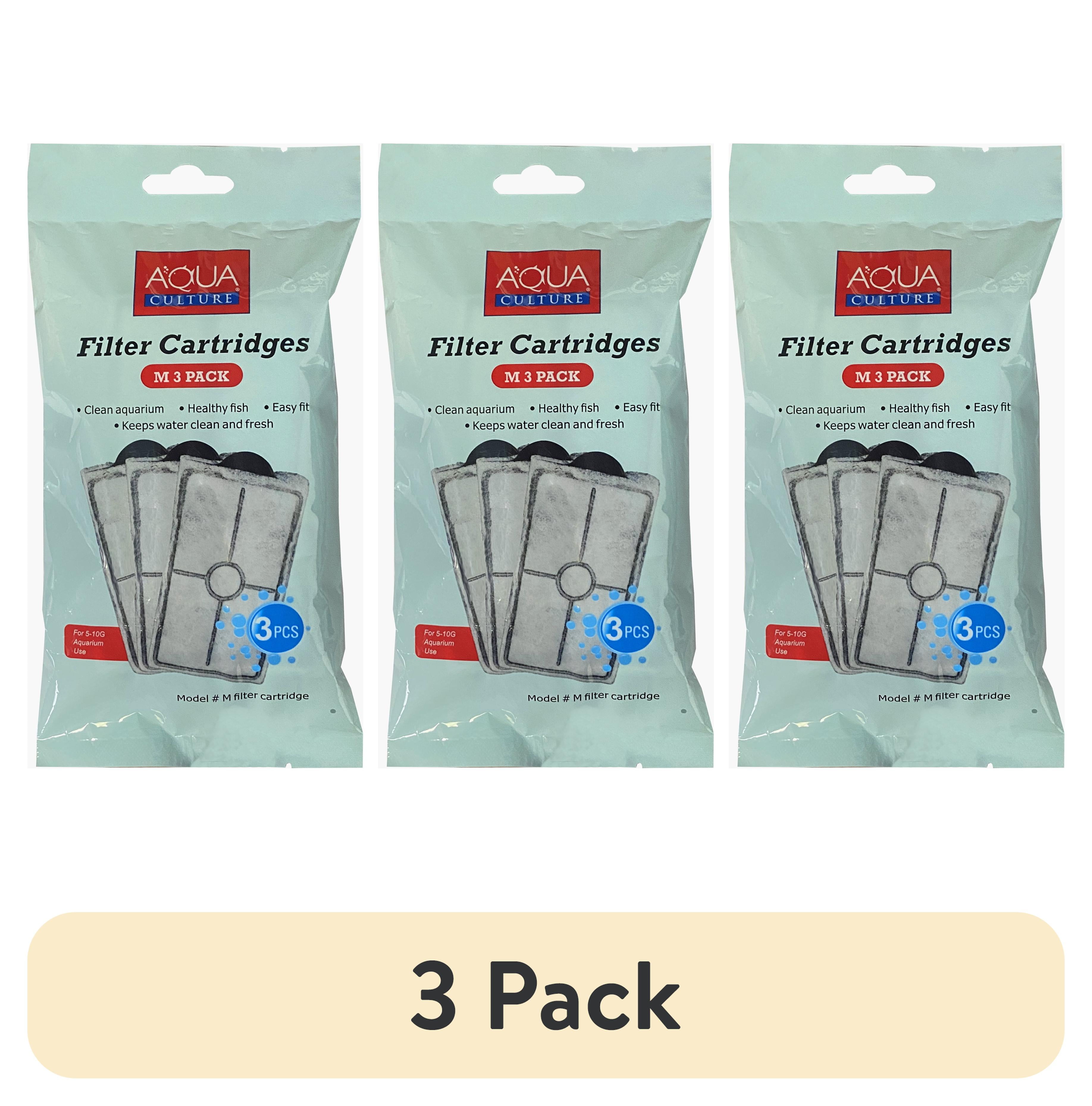 (3 pack) Aqua Culture Filter Cartridges-m-3-Pack