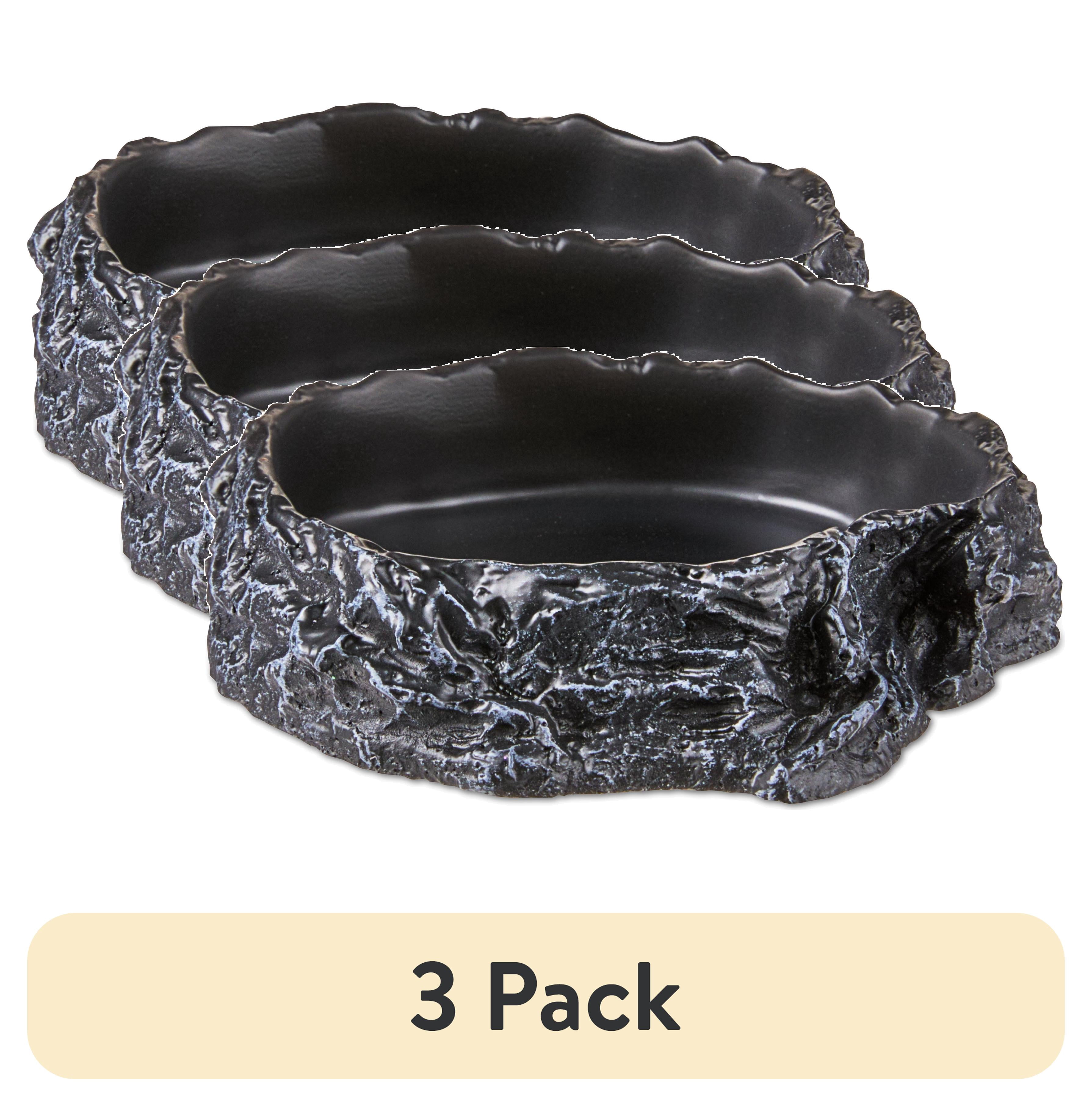 (3 pack) Aqua Culture Reptile Food and Water Bowl