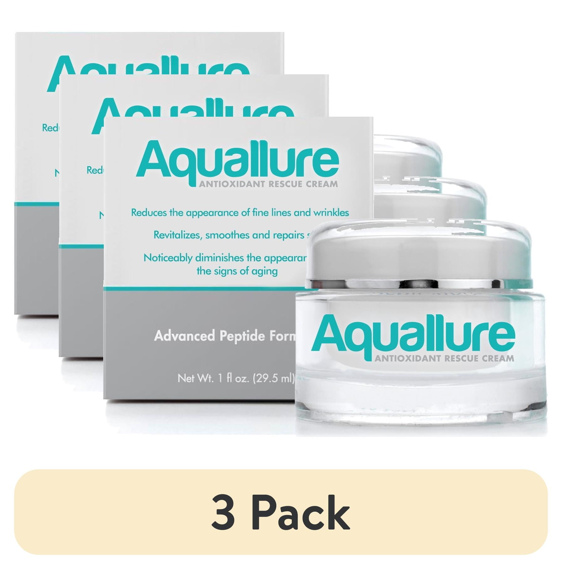 (3 pack) Aquallure Antioxidant Facial Moisturizer Cream, 1.7 oz