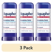 3 pack Aquaphor Healing Balm Stick for Chapped, Chafed Skin with Avocado Oil and Shea Butter, 0.65 oz