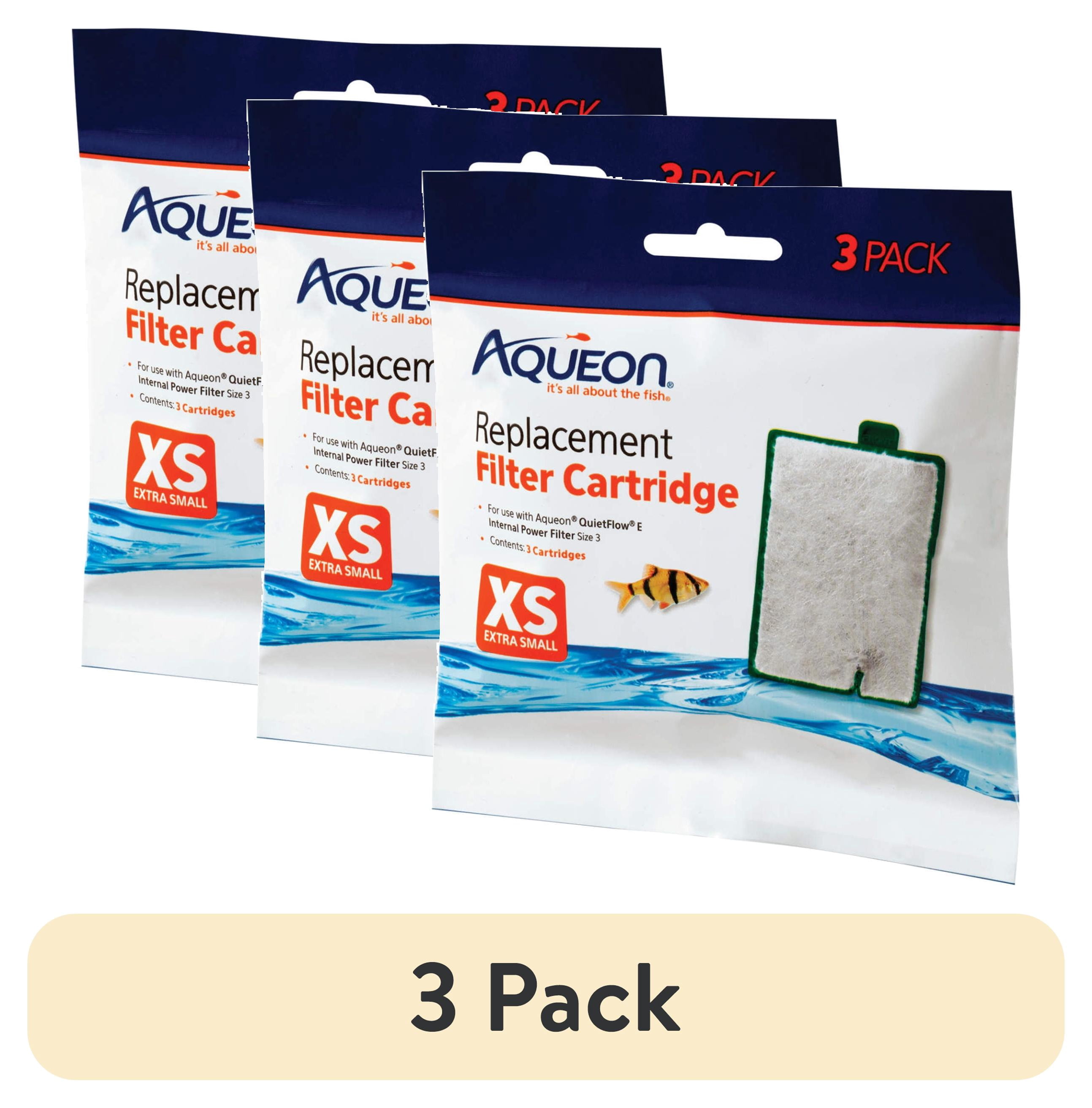(3 pack) Aqueon Replacement Filter Cartridges Extra Small - 3 pack ...