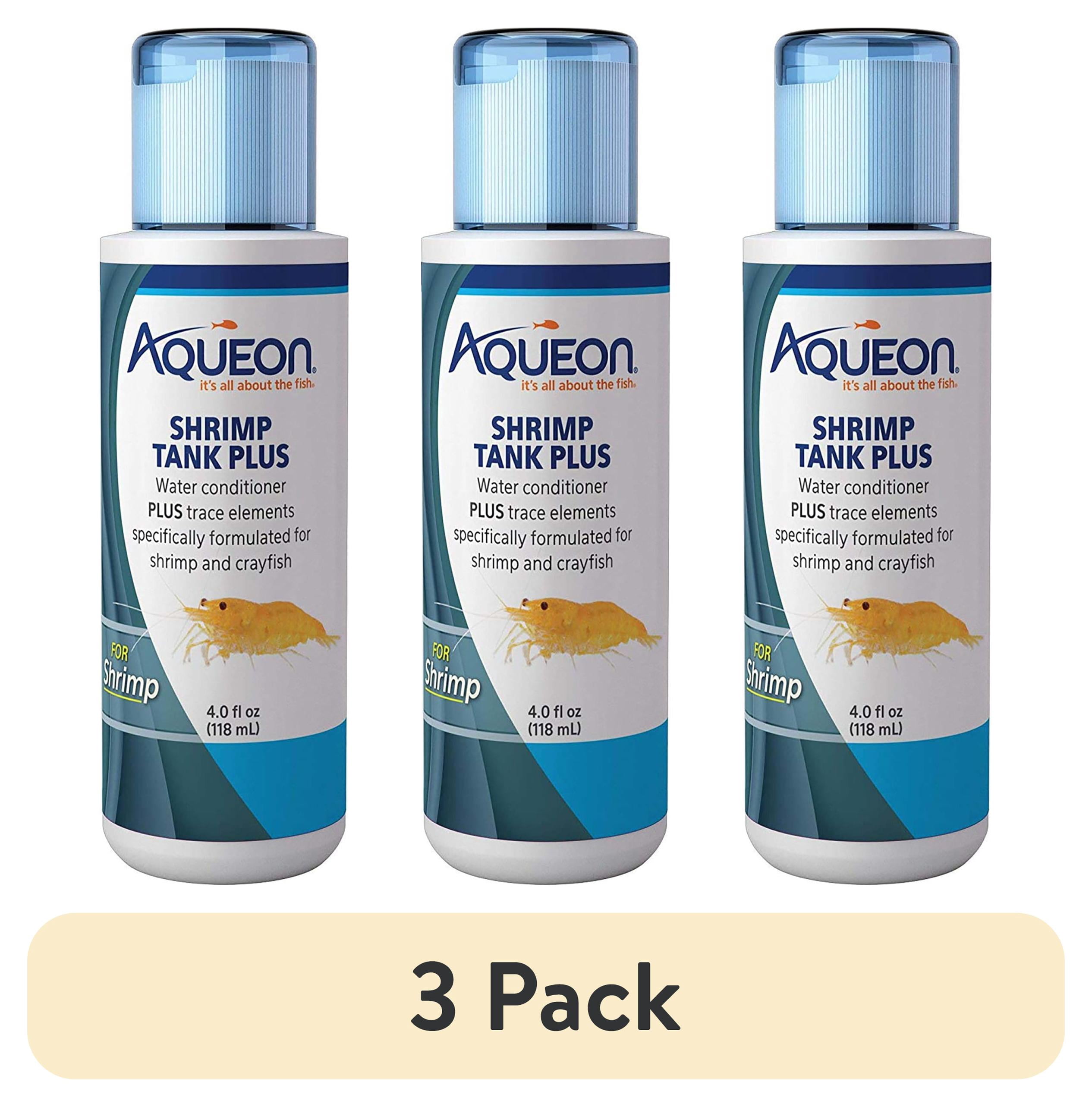 (3 pack) Aqueon Shrimp Tank Plus 4 Fluid Ounces