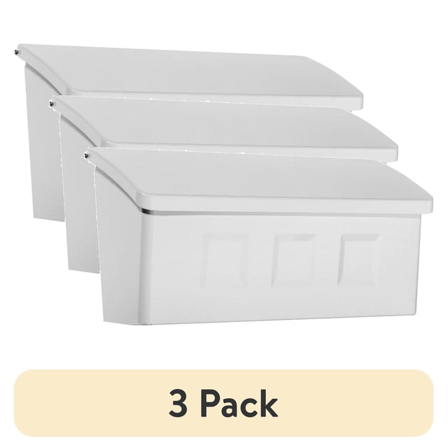 (3 pack) Architectural Mailboxes Wayland Contemporary Galvanized Steel ...