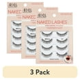 thumbnail interactive-video image 1 of (3 pack) Ardell Naked Lashes 420 Multipack, Lightweight Natural False Eyelashes with Invisiband, 4 Pairs, 1 of 11