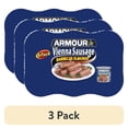 thumbnail image 1 of (3 pack) Armour Barbecue Vienna Sausage, 7g protein Per Serving,  4.6 oz Can (Pack of 6), 1 of 9