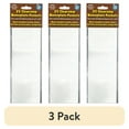 thumbnail image 1 of (3 pack) Ashley Productions Clear View Self-Adhesive Extra Small Name Plate Pocket 3-1/4" x 10-1/2", 25 Per Pack, 2 Packs, 1 of 5