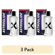 3 pack Astroglide X Premium Silicone Personal Lubricant, Waterproof, 5 fl oz