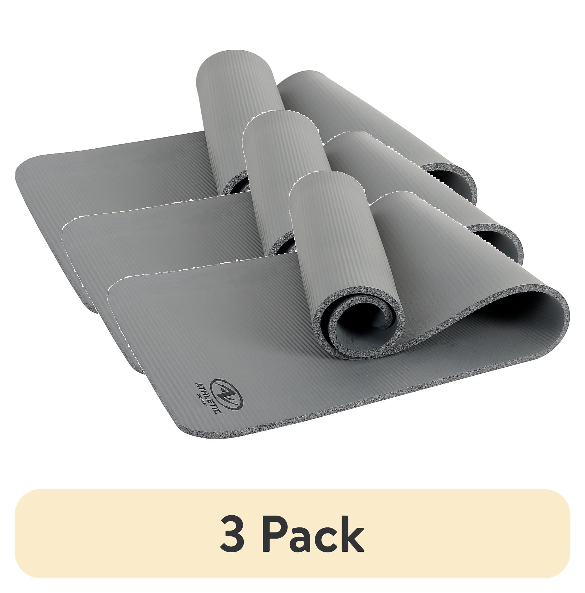 Nimblix-LB Extra Wide Exercise Mat, 6'x4' to 9'x6', Thick, Non