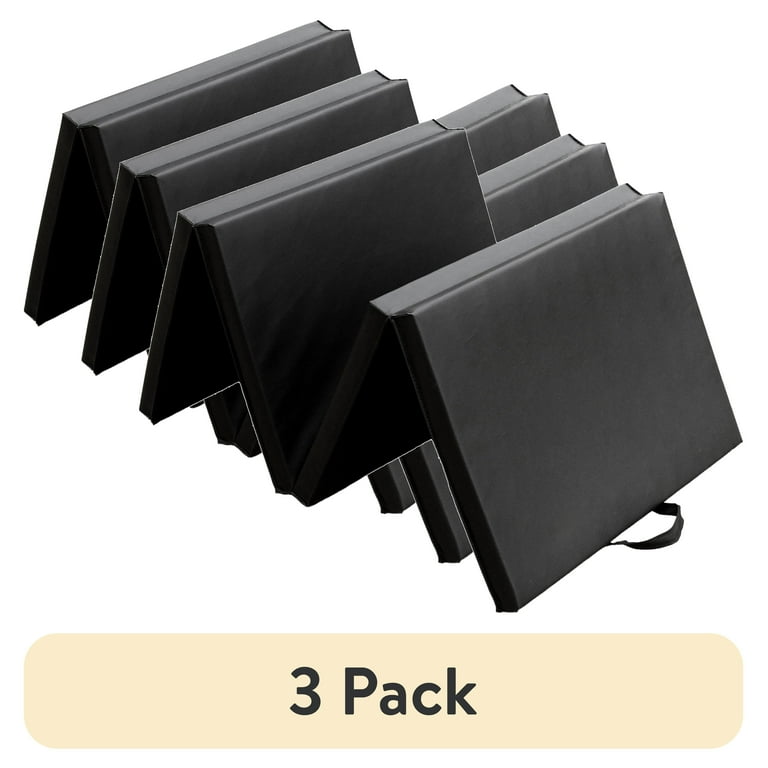 Athletic Works 2x6ft Folding High-Density Exercise Mat, 1.55in