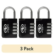 3 pack Athletic Works Clicking Combination Lock
