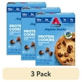 thumbnail image 1 of (3 pack) Atkins Soft and Chewy Chocolate Chip Protein Cookie, Keto Friendly, High Protein, Low Carb, 4 Count, 1 of 11