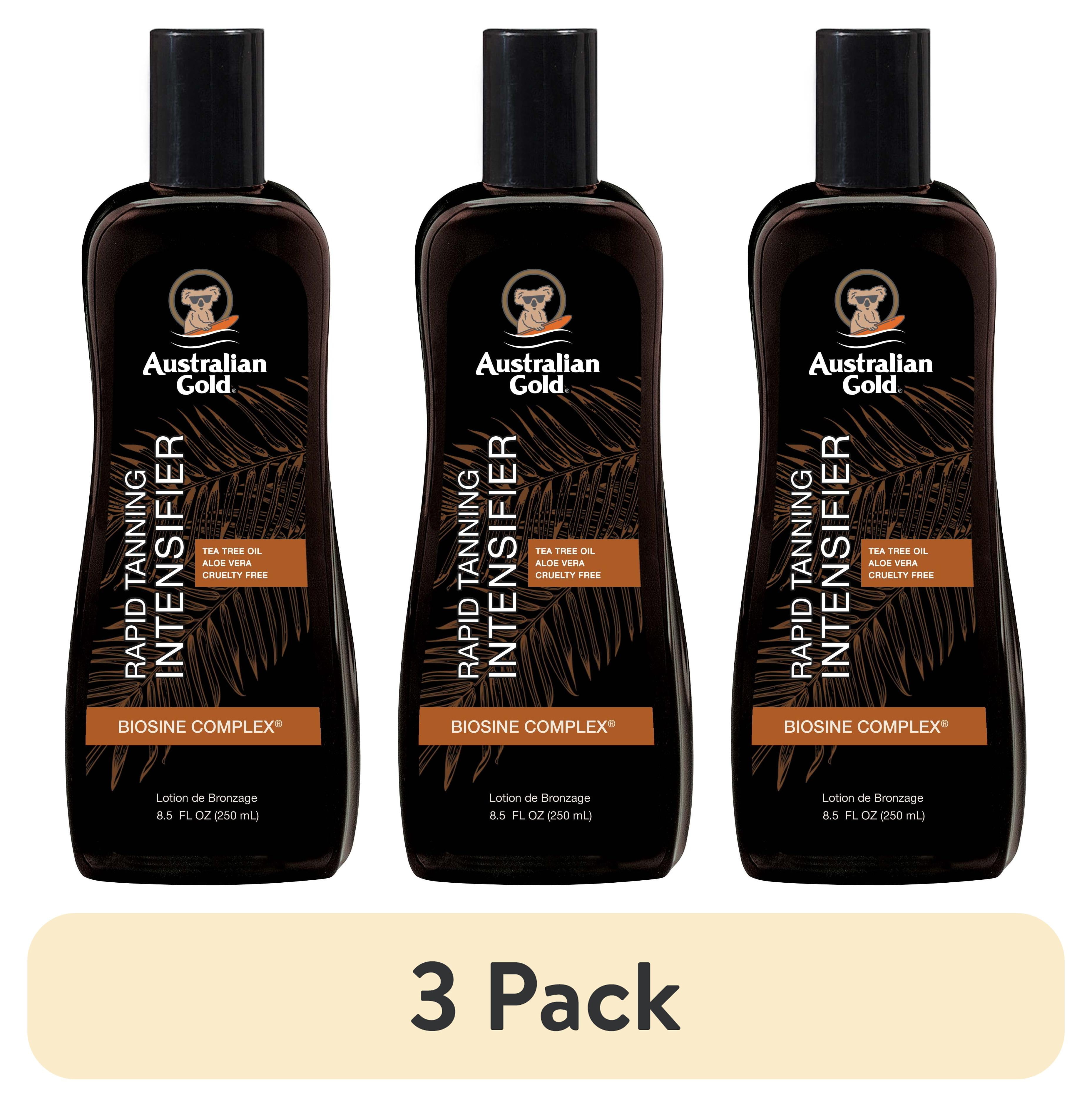 (3 pack) Australian Gold Rapid Tanning Intensifier Lotion 8.5 Fl. Oz Non-SPF