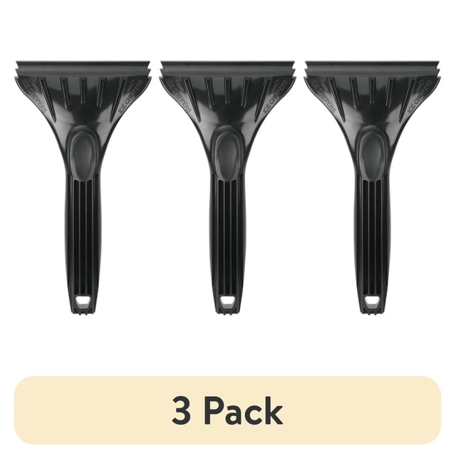 (3 pack) Auto Drive 9-Inch Ergonomic Ice Scraper for Car Windshield ...