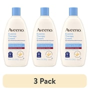 3 pack Aveeno Eczema Therapy Daily Moisturizing Body Cream, 12 oz