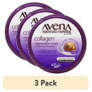3 pack Avena Instituto Espanol Collagen Regeneration, Hand & Body Cream, Softens and Moisturizes, All Skin, 6.8 Fl Oz