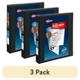 thumbnail image 1 of (3 pack) Avery Heavy Duty View Binder, 1", Black, Slant Ring, One-Touch, 250 Sheet Capacity, 1 Binder, 1 of 12