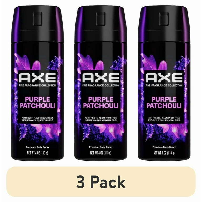 pack) Axe Fine Fragrance Premium Deodorant Spray for Men Purple