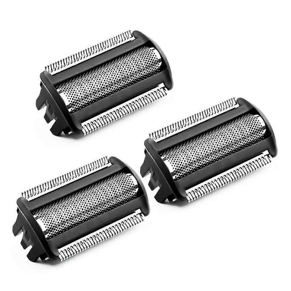 3-pack BG5025 Replacement Blades, Compatible with Bodygroom Bodyworker Blade Foil, Compatible with