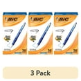 thumbnail image 1 of (3 pack) BIC Velocity Retractable Ballpoint Pens, Medium Point (1.0 mm), Blue Ink, 36-Count Pack, 1 of 4