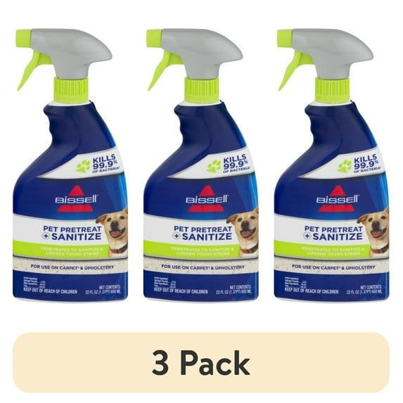 (3 pack) BISSELL Pet Stain Odor Remover, 22 Fluid Ounce 1129