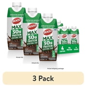 3 pack BOOST Max 30g High Protein Nutritional Drink Shakes, Rich Chocolate, 11 fl oz, 4 Pack