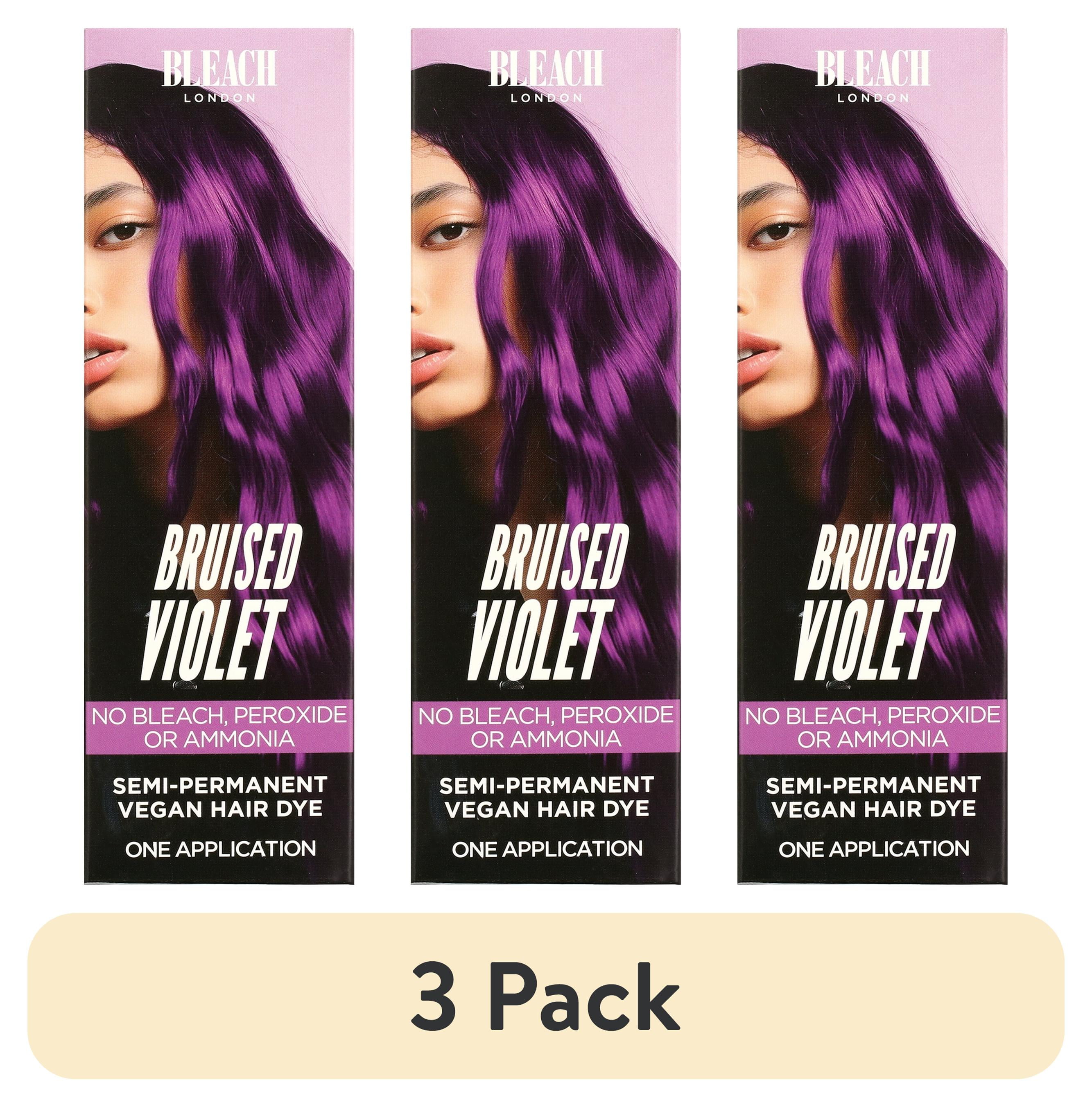3 pack) BRUISED VIOLET SEMI PERM COLOR - Walmart.com