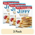 thumbnail image 1 of (3 pack) Jiffy Buttermilk Pancake & Waffle Mix 32 oz, 1 of 7
