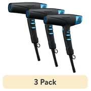 3 pack 3 pack BaBylissPRO Nano Titanium Matte Black High-Speed Dual Ionic Dryer