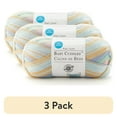 thumbnail image 1 of (3 pack) Baby Cuddles Yarn by Loops & Threads - Yarn for Knitting - Crochet - Weaving - and Arts & Crafts - Multi - Acrylic - Polyamide - 4 oz, 1 of 3