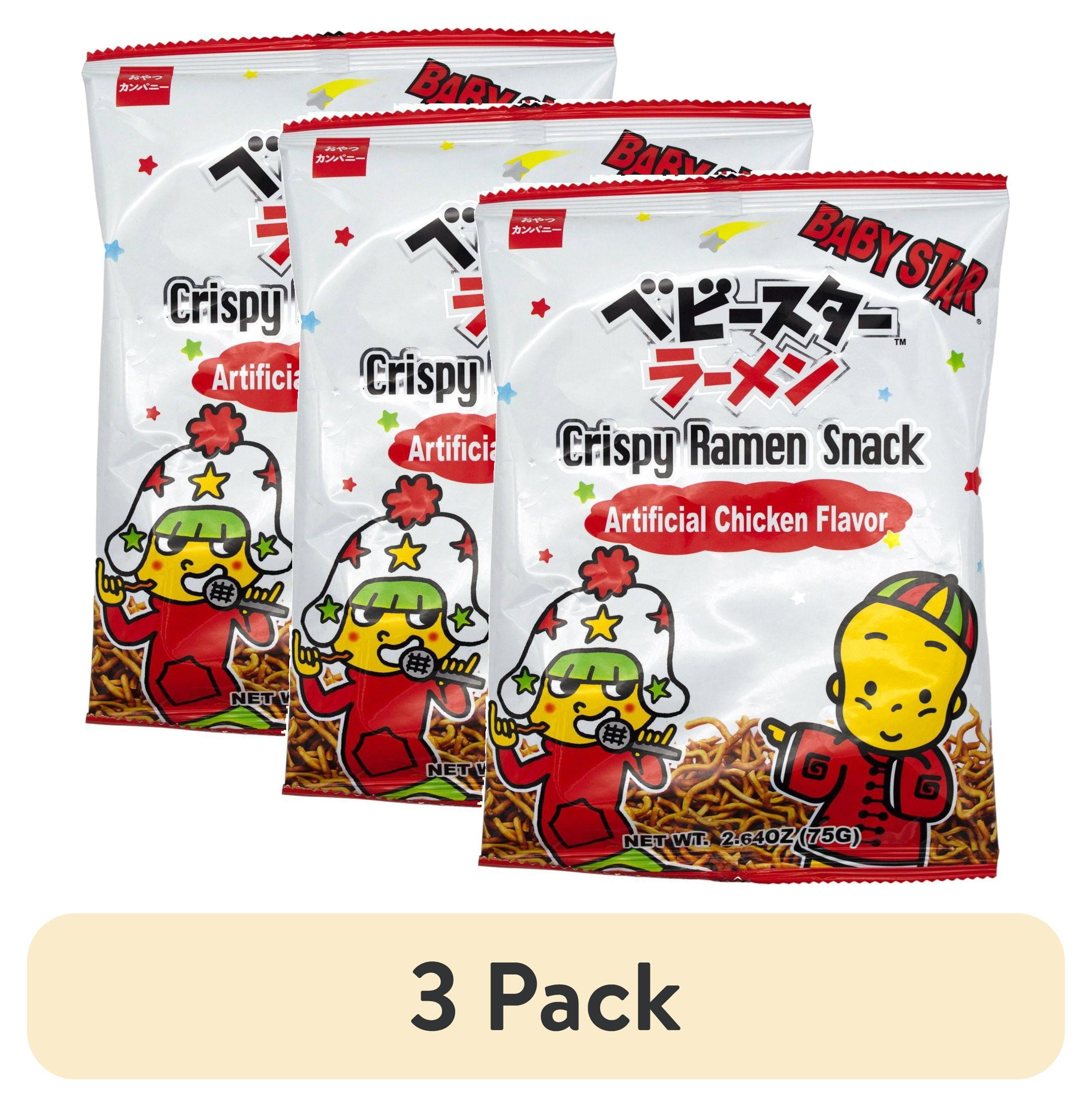 (3 pack) Babystar Crispy Japanese Style Ramen Snack Original Chicken ...