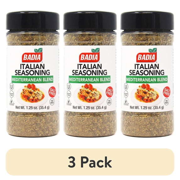 (3 pack) Badia Italian Seasoning, 1.25 oz