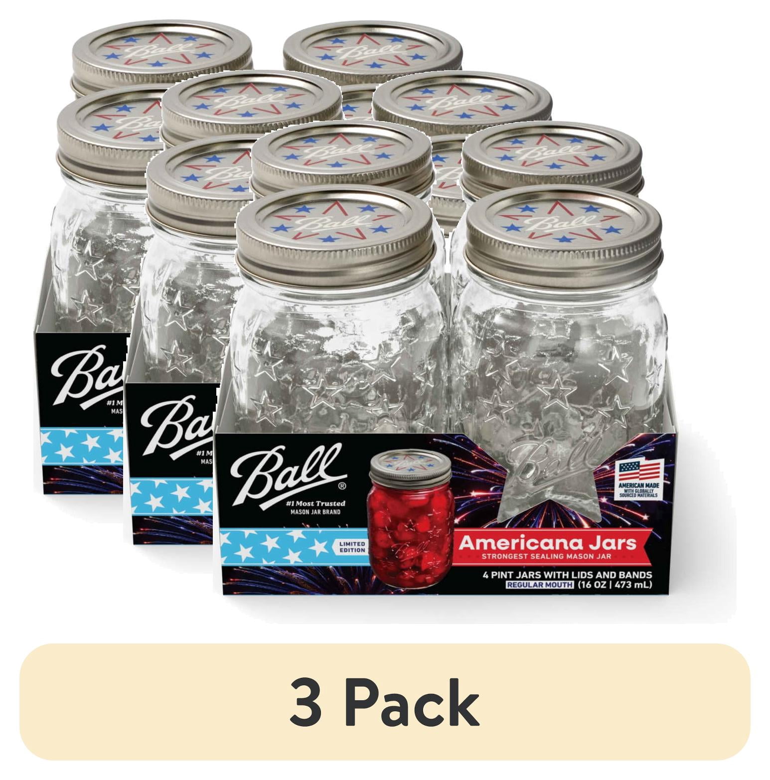 Limited Edition Ball Americana Pint Mason Jar, 16 oz. Regular