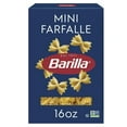 thumbnail image 1 of (3 pack) Barilla Classic Non-GMO, Kosher Certified Mini Farfalle Pasta, 16 oz, 1 of 8