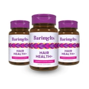 3 pack Barimelts Hair Health+ Bariatric Hair Growth Supplement with AnaGain Nu and Keratin, 30 caplets